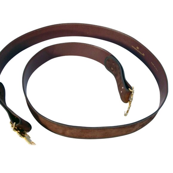 VALENTINO GARAVANI Vintage Suede Double-Wrap Belt 80cm M (31-33 in) - Picture 8 of 8